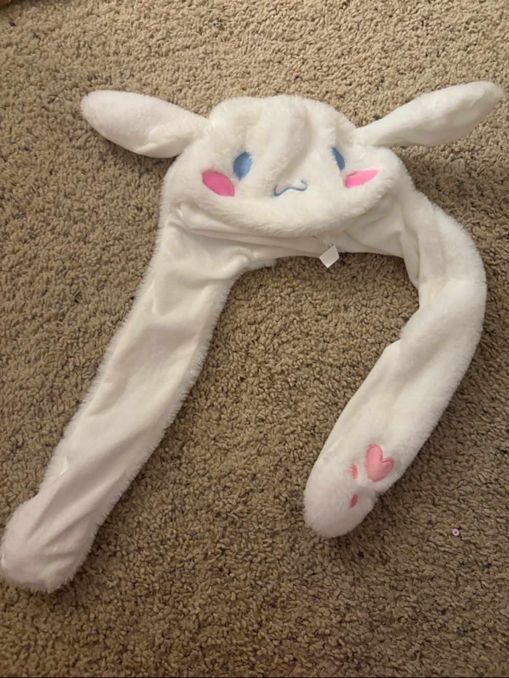 Cinnamon Roll Plush hat!! (Interactive!!)